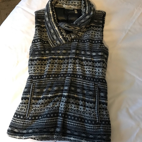 Athleta Down About Vest Fair Isle - Picture 2 of 6